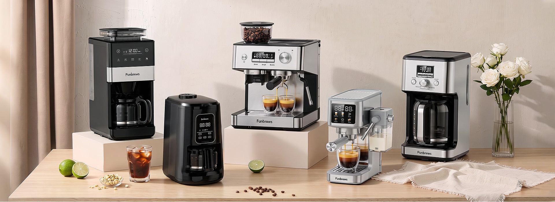 Funbrews Coffee Makers Collection