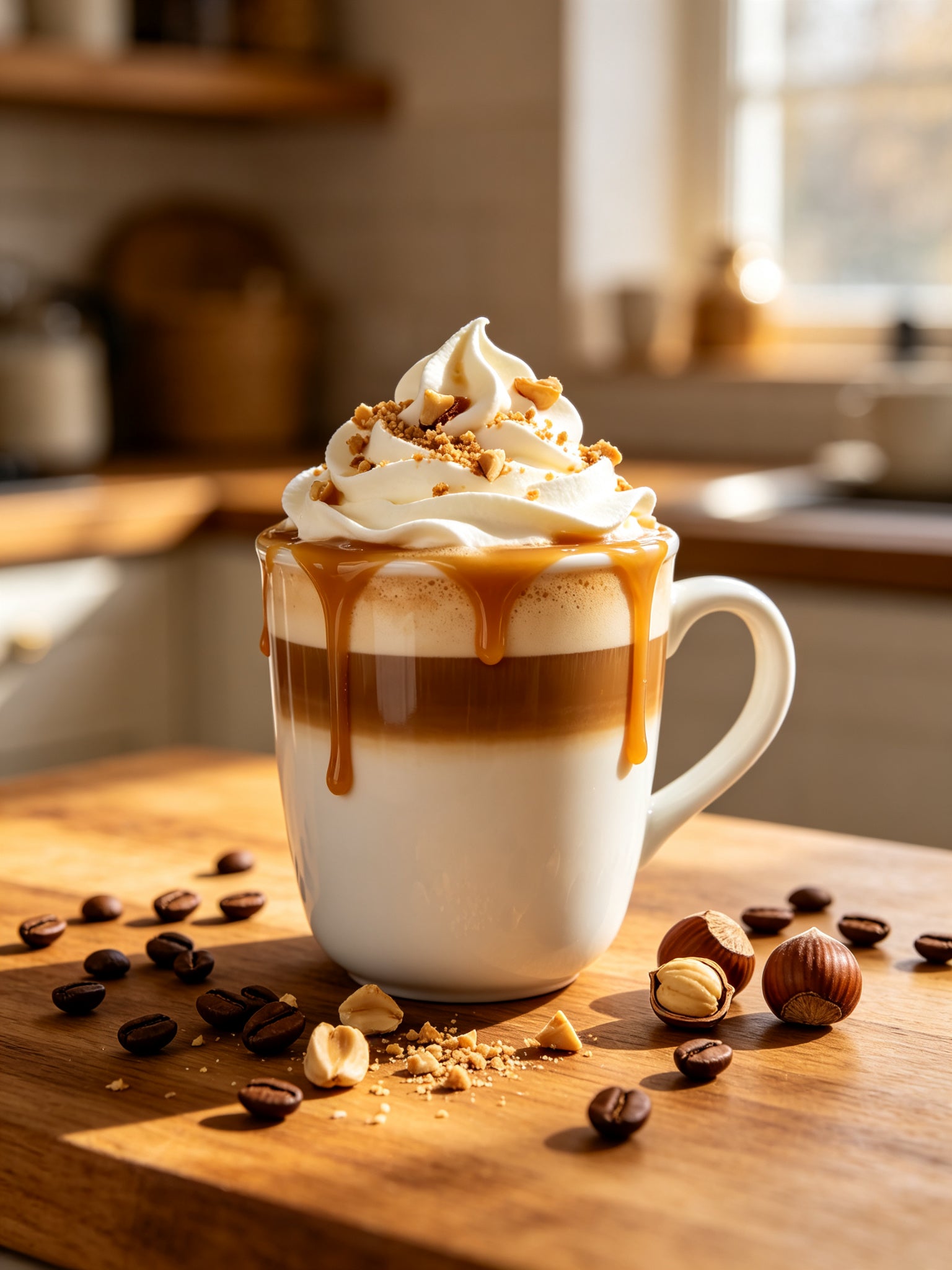 Hazelnut Cream Latte