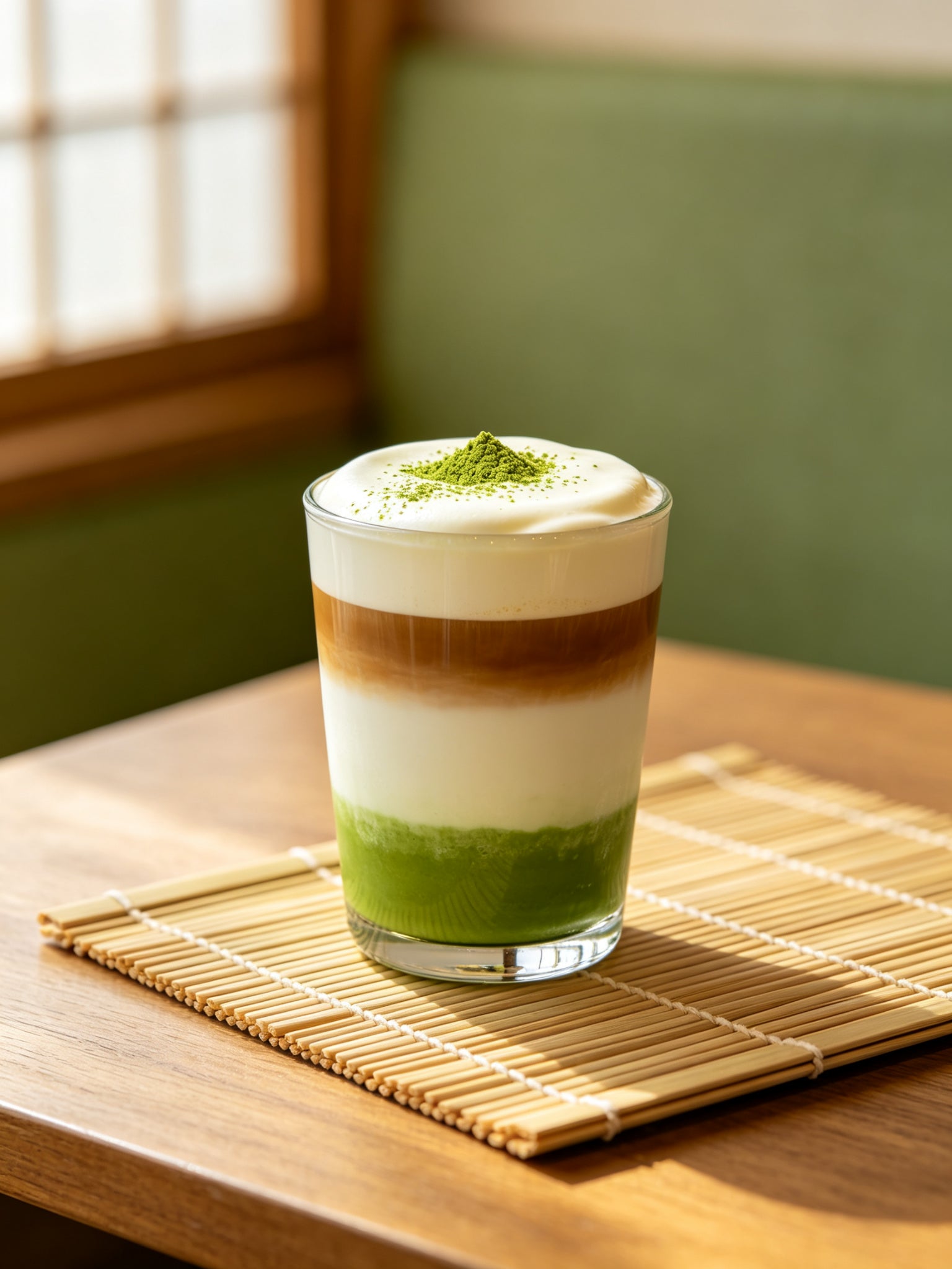 Matcha Cheese Latte